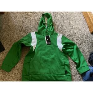 NWT Nike boys small green hoodie
